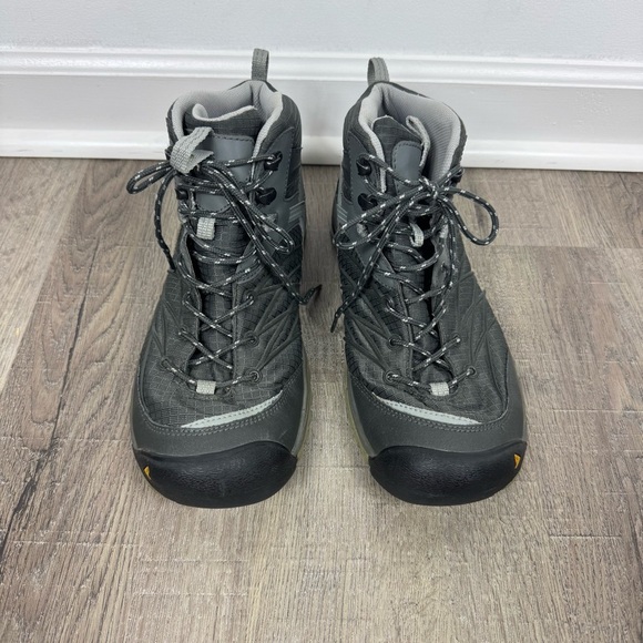 Keen Marshall Mid Hiking Boots Men’s Size 11 Gray waterproof Lace Up Gorpcore - Picture 2 of 12